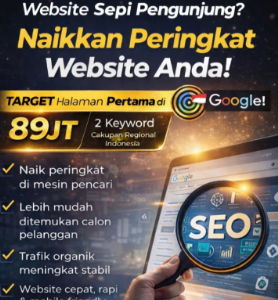 optimasi seo website bisnis (2 keywords regional daerah indonesia)